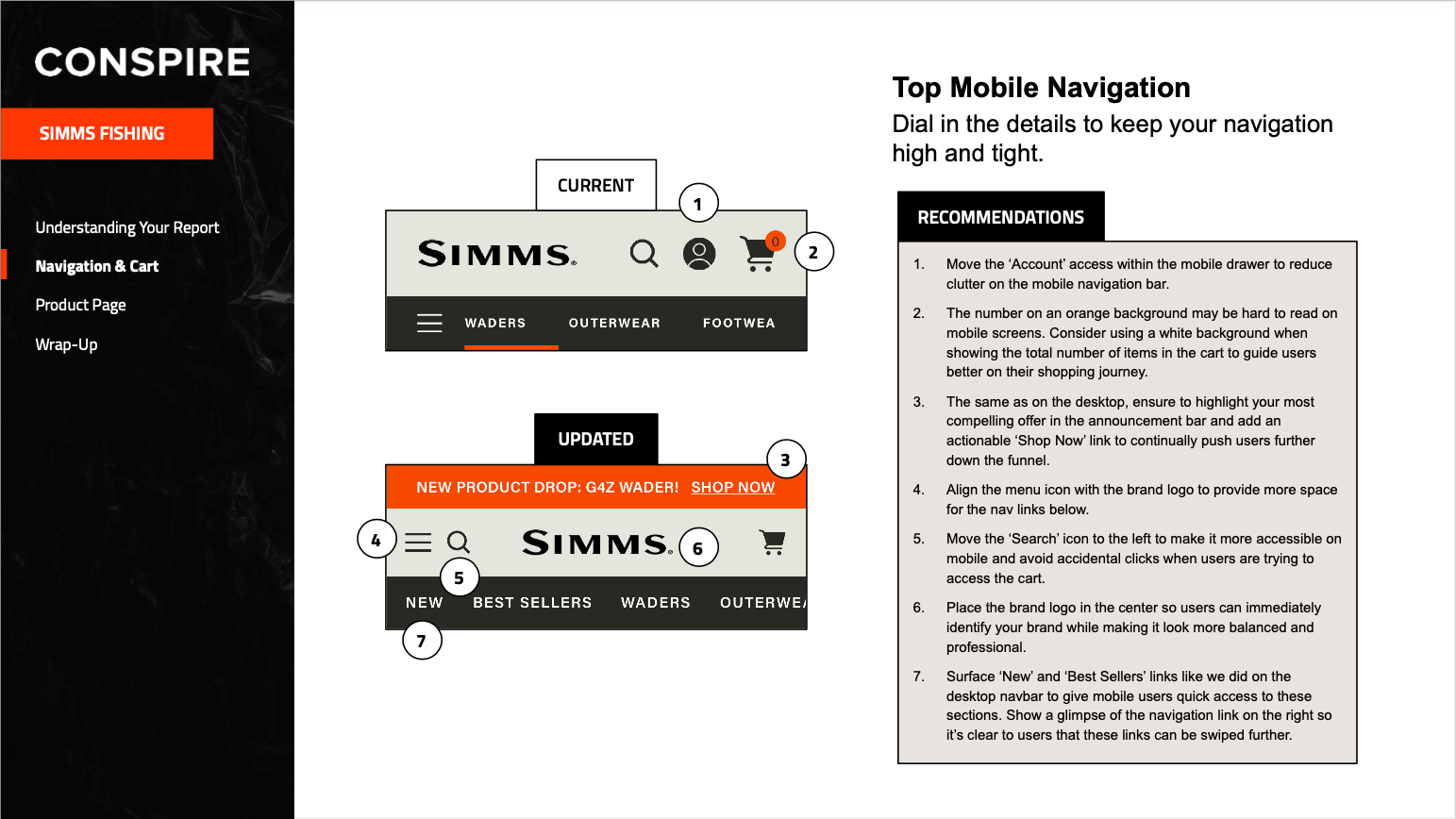 Shopify Conversion Rate Optimization (CRO) Design Audit